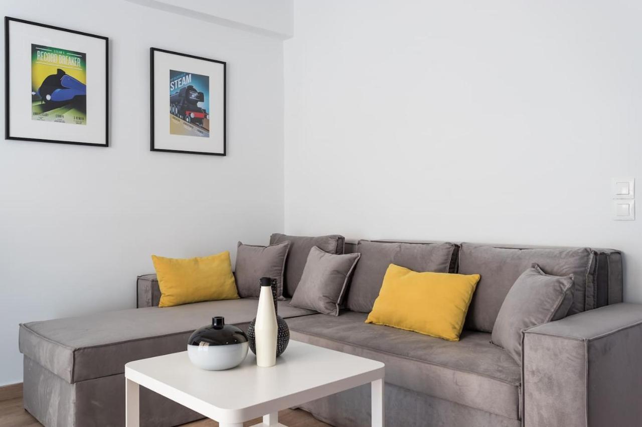 Stunning Flat With Lovely Terrace & Parking Garage Atenas Exterior foto